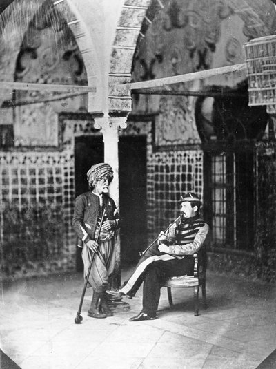 Arab Officers, Algeria by Jacques Antoine Moulin